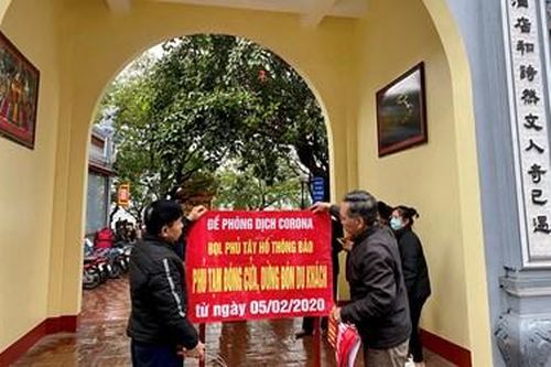 Hà Nội đóng cửa các di tích, danh thắng