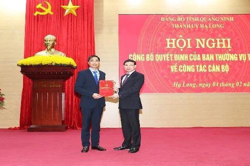 Thành phố Hạ Long có tân Bí thư Thành ủy
