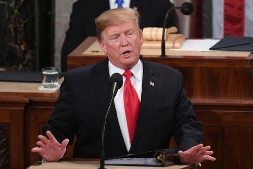 Tổng thống Mỹ bắt đầu đọc Thông điệp Liên bang 2020