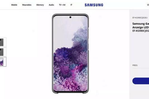 Samsung vô tình để lộ hình ảnh chiếc Galaxy S20 trước ngày ra mắt