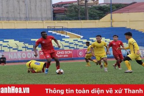 Thanh Hóa không thể thắng Sông Lam Nghệ An trong loạt trận giao hữu