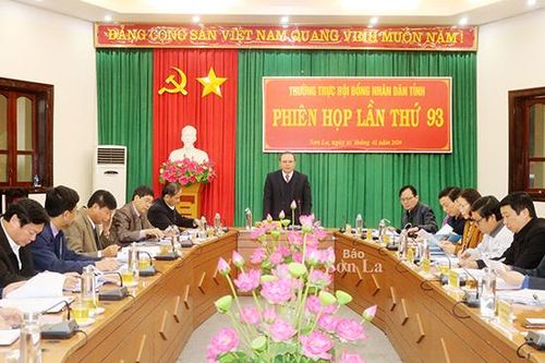 Phiên họp lần thứ 93, Thường trực HĐND tỉnh khóa XIV
