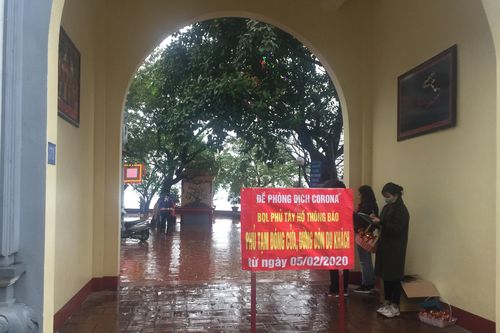 Đề phòng virus corona: Thận trọng từ các điểm di tích