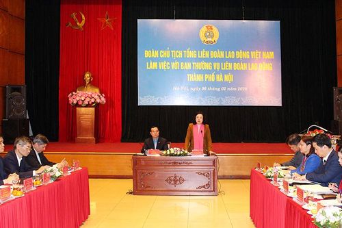 Công đoàn Thủ đô chủ động tham gia xây dựng văn kiện, giới thiệu nhân sự Đại hội Đảng bộ các cấp