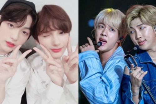 RM và Jin cao nhất BTS nhưng vẫn cảm thấy thấy 'khiêm tốn' khi đứng cạnh đàn em TXT