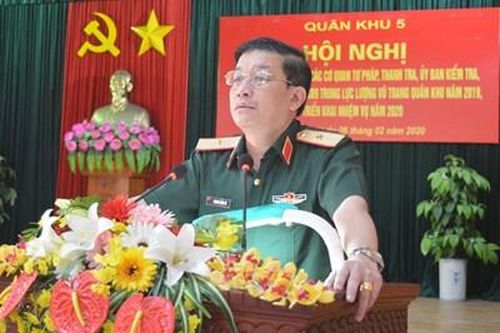 Quân khu 5 tổng kết công tác tư pháp, thanh tra, ủy ban kiểm tra, pháp chế và công tác 1389