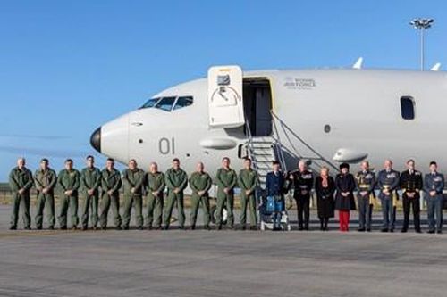 Máy bay P-8A Poseidon đầu tiên được trang bị cho Không quân Hoàng gia Anh