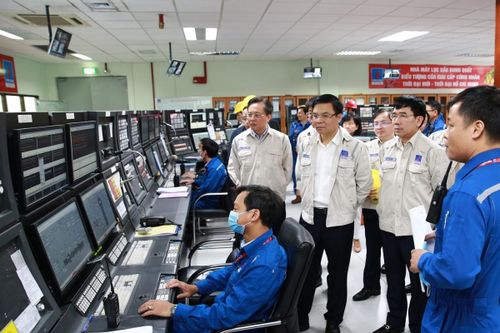 Tổng giám đốc PVN Lê Mạnh Hùng làm việc tại BSR