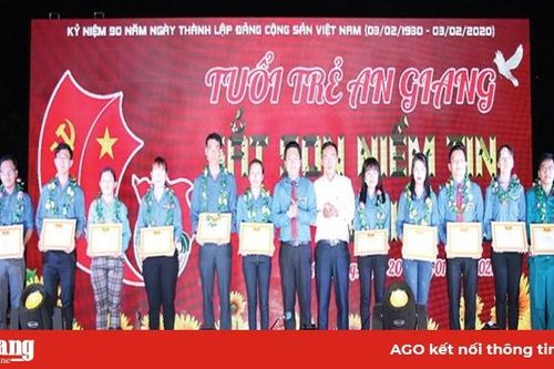 Tuổi trẻ An Giang sắt son niềm tin với Đảng