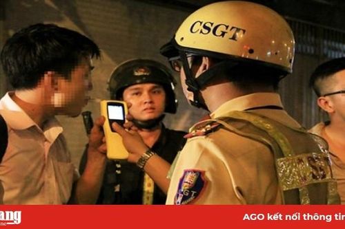 Xử lý 137 trường hợp vi phạm nồng độ cồn