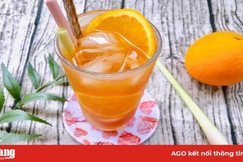 Trà cam sả mật ong