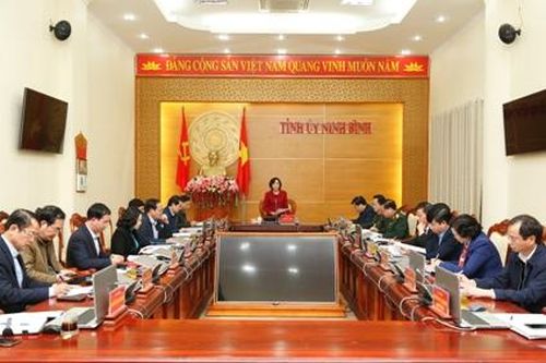 Thường trực Tỉnh ủy triển khai nhiệm vụ trọng tâm công tác tháng 2