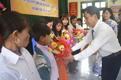 Mùa xuân vui ở A Vao