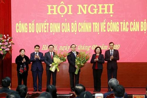 Tân Bí thư Thành ủy Hà Nội Vương Đình Huệ: Nêu cao tinh thần đoàn kết thống nhất, nỗ lực hoàn thành tốt nhiệm vụ được giao