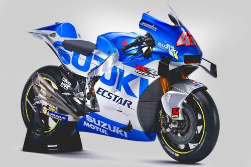 Suzuki trình làng xe đua MotoGP 2020 - thay đổi kiểu dáng lẫn màu sắc