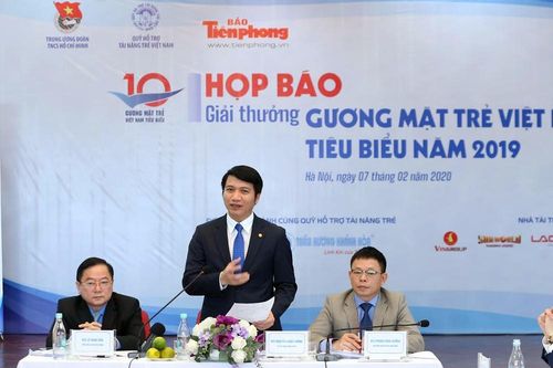 Công bố 20 ứng viên bình chọn Gương mặt trẻ Việt Nam tiêu biểu năm 2019