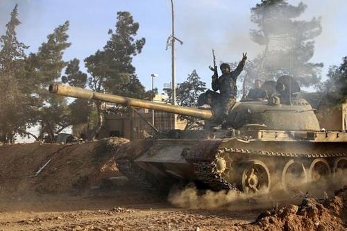 Quân đội chính phủ Syria tiến vào Aleppo từ Idlib