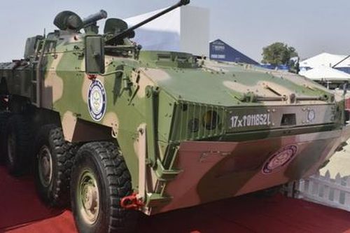 Ấn Độ ra mắt xe chiến đấu bộ binh tối tân tại Triển lãm Defexpo 2020
