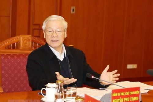 Tổng Bí thư chủ trì họp Tiểu ban Văn kiện ĐH XIII của Đảng