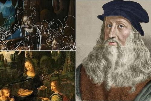 Hình ảnh Chúa được phát hiện bằng tia X trong tranh của Leonardo da Vinci sau nhiều thế kỷ