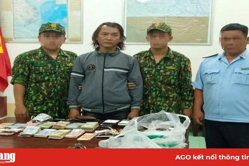Bắt giữ đối tượng vận chuyển tiền tệ trái phép qua biên giới An Giang