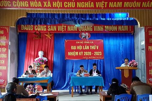Bảo Yên: 118 chi bộ dưới cơ sở tổ chức xong đại hội