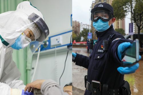Một ngày làm việc của vợ chồng cảnh sát - y tá giữa mùa dịch ở Vũ Hán