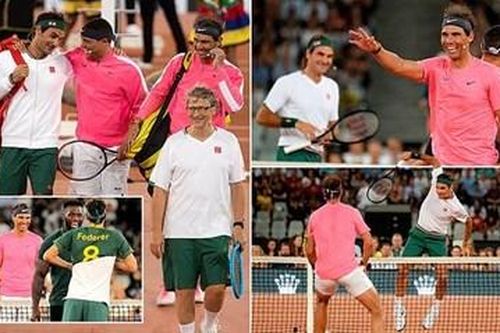 Trận tennis đặc biệt giữa Tỷ phú Bill Gates, Federer, Nadal và danh hài Trevor Noah