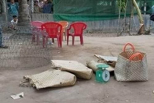 Cảnh sát ập vào tụ điểm đá gà, hàng chục con bạc bỏ chạy tán loạn