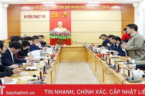 Thạch Hà phấn đấu đến tháng 5/2020 đạt chuẩn huyện nông thôn mới