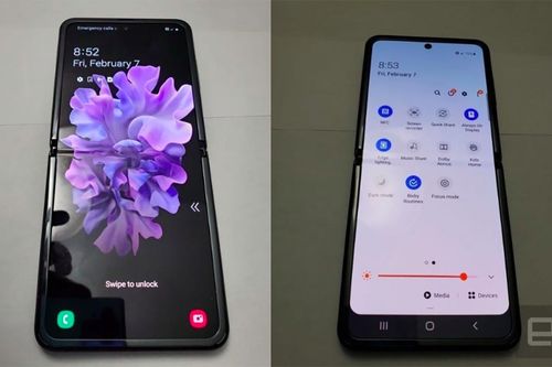 Smartphone màn hình gập thứ 2 của Samsung rò rỉ rõ nét trước giờ ra mắt