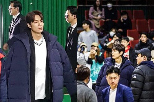 Lee Min Ho cực bảnh trai, trổ tài ném bóng rổ 'điêu luyện' trên phim trường phim mới của biên kịch 'Người thừa kế'