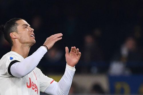 Ronaldo nổi cơn thịnh nộ sau thất bại trước Verona