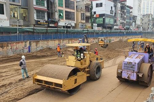 Dự án đường sắt Nhổn - Ga Hà Nội: Gấp rút hoàn thành đoạn tuyến trên cao