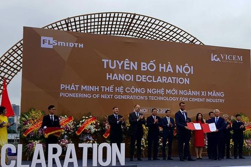 Tuyên bố Hà Nội về hợp tác phát triển công nghệ mới sản xuất xi măng