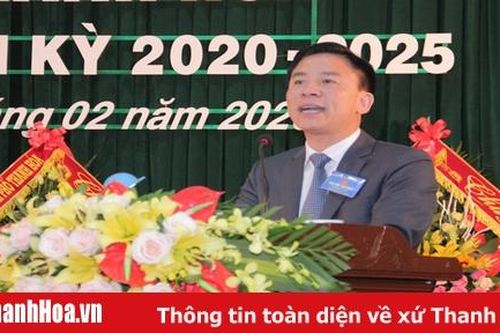 Bài phát biểu của đồng chí Đỗ Trọng Hưng, Phó Bí thư Thường trực Tỉnh ủy, Trưởng Đoàn ĐBQH tỉnh tại Đại hội lần thứ XVIII của Đảng bộ phường Tân Sơn, TP Thanh Hóa