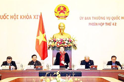 Khai mạc Phiên họp thứ 42 của Ủy ban Thường vụ Quốc hội