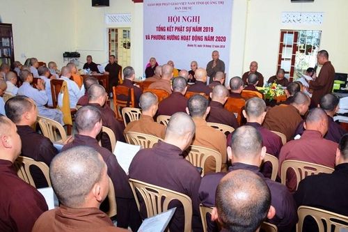 Quảng Trị : Tạm hoãn lễ bổ nhiệm trụ trì 9 tự viện vì dịch corona