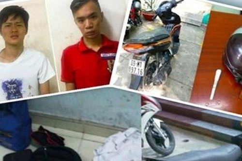 Tóm gọn nhiều tên cướp trên đường phố
