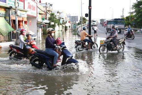 TP Hồ Chí Minh: Chuẩn bị ứng phó đợt triều cường dự báo cao 1,66 m