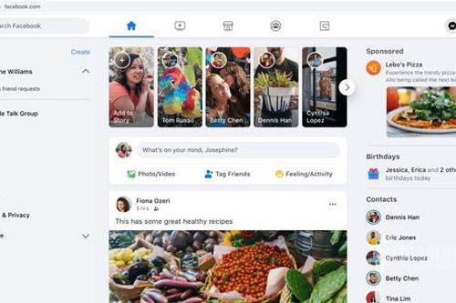 Facebook sắp có giao diện mới