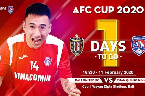 Trực tiếp bóng đá Bali United-Than Quảng Ninh (18h30 ngày 11/2): Thử thách chờ Than Quảng Ninh
