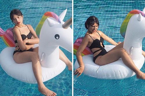 Dân mạng cười ngất với loạt ảnh 'lầy lội' của nữ blogger Thái Lan