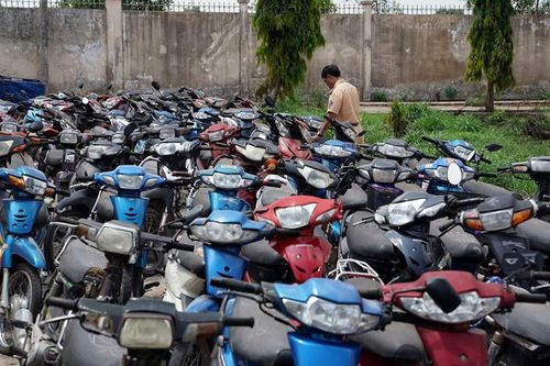 Phú Thiện truy tìm chủ sở hữu xe mô tô, xe gắn máy vi phạm hành chính