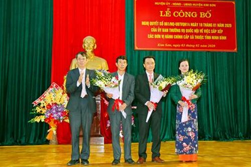 Kim Sơn: Tạo sự đồng thuận trong sắp xếp các đơn vị hành chính cấp xã
