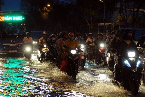 Dự báo triều cường tại thành phố Hồ Chí Minh sẽ gây ngập nhẹ