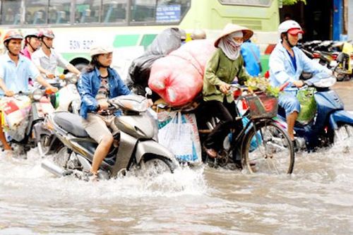 TP Hồ Chí Minh: Triều cường đạt đỉnh trong hôm nay, nhiều nơi có nguy cơ ngập nặng