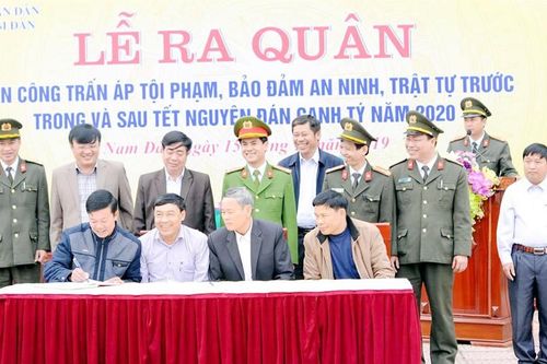 Giữ bình yên trên quê hương Bác