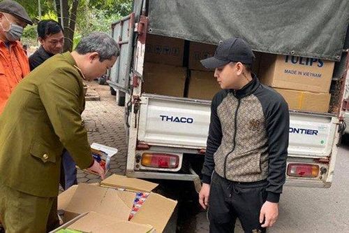 Bắt giữ lô khẩu trang trị giá hơn 1 tỷ đồng không hóa đơn chứng từ