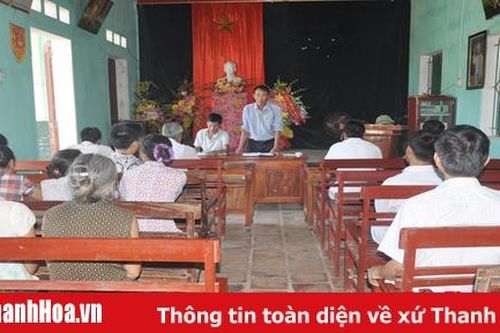 Huyện Cẩm Thủy chú trọng công tác rà soát, sàng lọc đảng viên